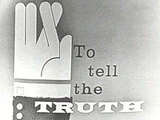 To Tell The Truth Logo 1956-1968
